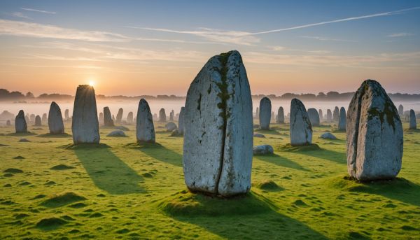Les alignements mystérieux de Carnac et menhirs