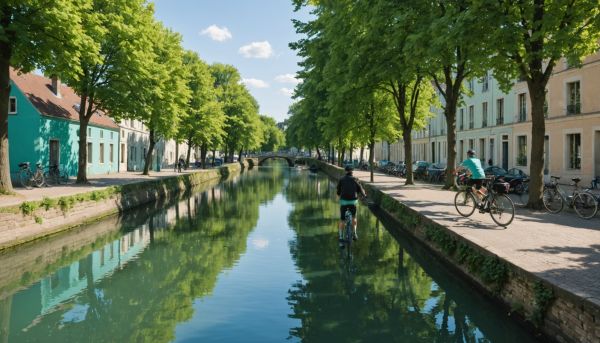 Pourquoi pédaler le long du canal de Nantes ?