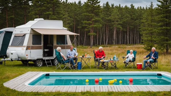 Camping dans les landes avec piscine : détente et fun en famille