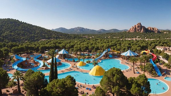 Le camping avec le plus grand parc aquatique à esterel