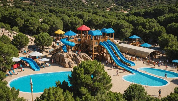 Camping en corse avec parc aquatique : l'idéal pour toute la famille